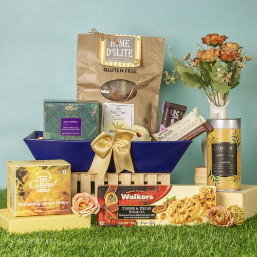 Premium Tea N Treats Gift Hamper