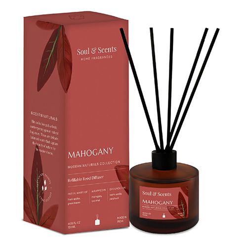 Aromatic Mahogany Essence Reed Diffuser Set