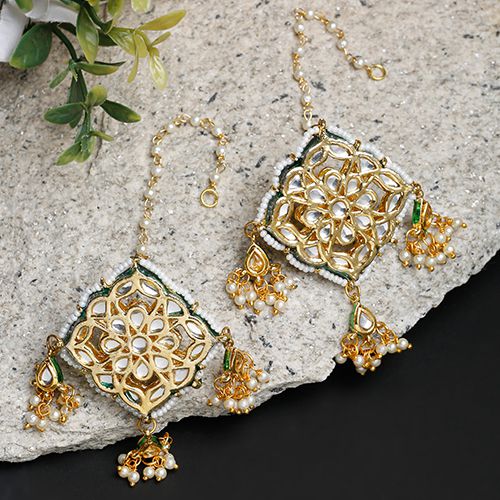 Luxe Kundan Studs Radiance