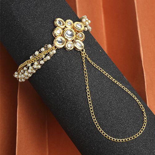 Stylish Kundan Hand Harness