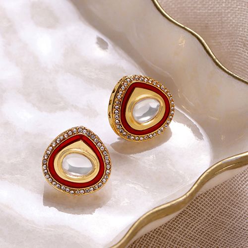 Elegant Kundan Earrings