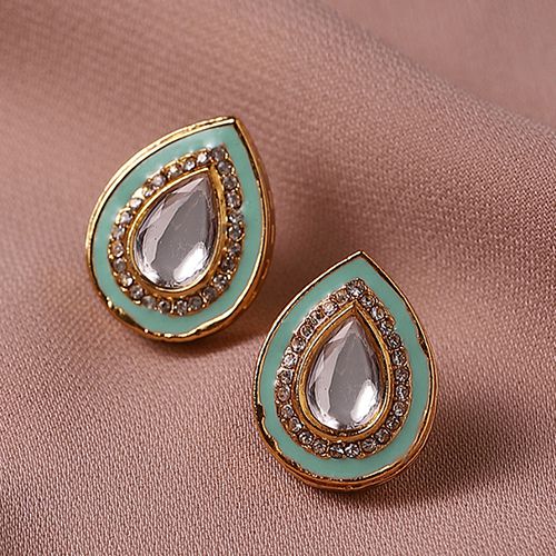 Radiant Kundan Stone Studs