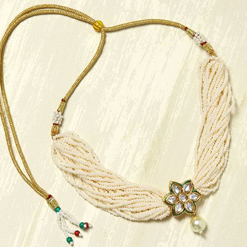 Elegant Kundan Stone Necklace