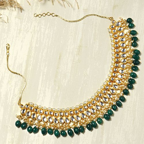 Majestic Kundan Statement Necklace