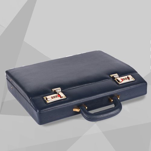 Trendy Leather Briefcase for Men