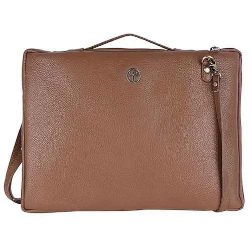 Exclusive Leather Slim Laptop Sleeve Bag