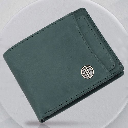 Stylish Leather RFID Protected Mens Wallet