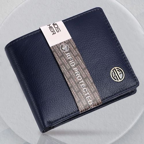 Classic Leather RFID Protected Mens Wallet