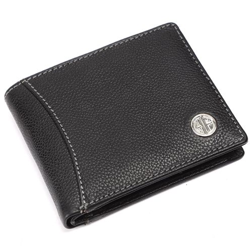 Fancy Leather RFID Protected Mens Wallet