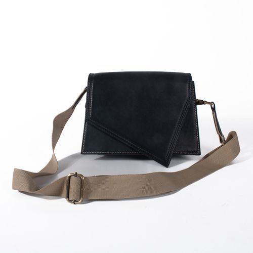 Chic Black Crossbody Sling Bag