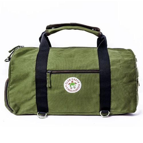 Designer Plastic Free Rhino Duffel Bag