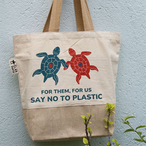 Exclusive Canvas Jute Tote Bag