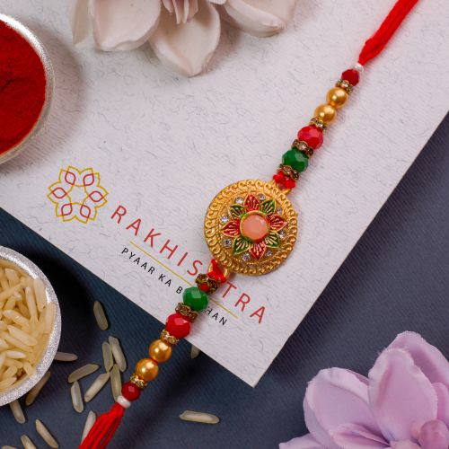 Fantastic Kundan Rakhi