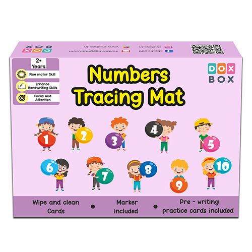 Fun Rewritable Number Flashcards Set